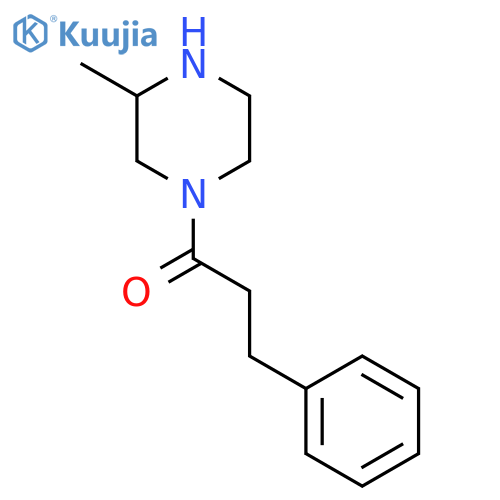 1-(3-Methylpiperazin-1-yl)-3-phenylpropan-1-one structure