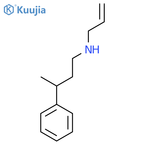 (3-Phenylbutyl)(prop-2-en-1-yl)amine structure