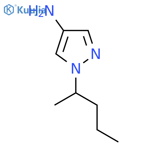 1-(Pentan-2-yl)-1H-pyrazol-4-amine structure