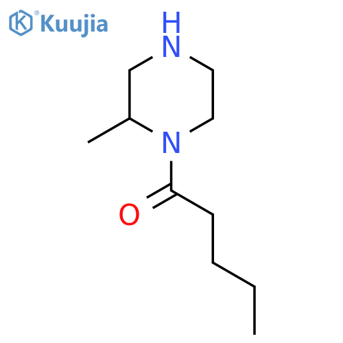 1-(2-Methylpiperazin-1-yl)pentan-1-one structure