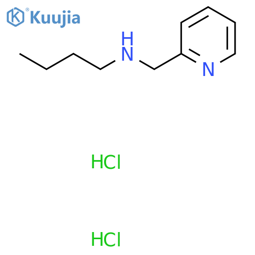 Butyl(pyridin-2-ylmethyl)amine dihydrochloride structure