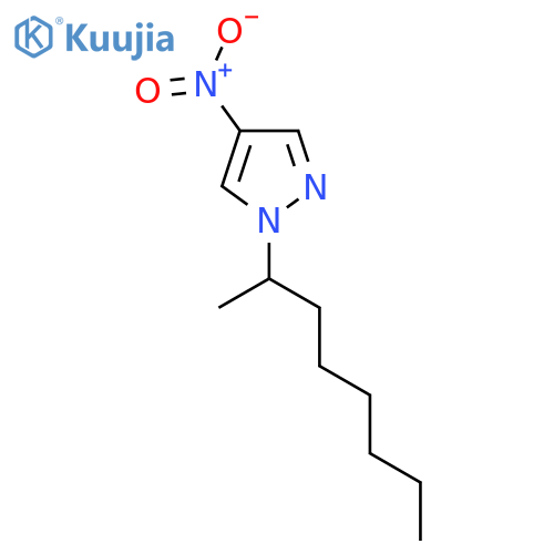 4-Nitro-1-(octan-2-yl)-1H-pyrazole structure