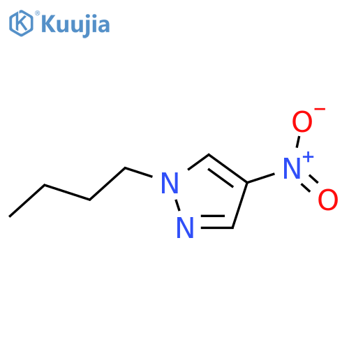 1-Butyl-4-nitro-1H-pyrazole structure