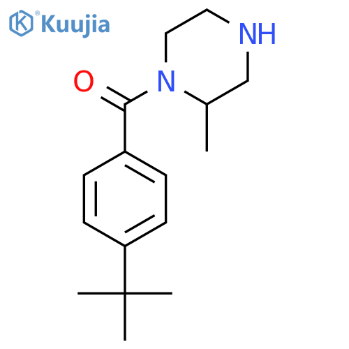 1-(4-Tert-Butylbenzoyl)-2-methylpiperazine structure