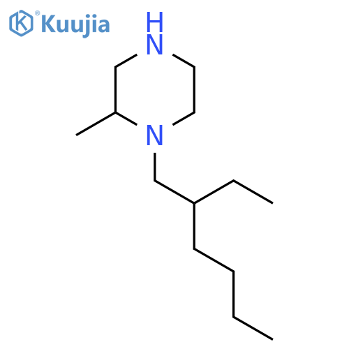 1-(2-Ethylhexyl)-2-methylpiperazine structure