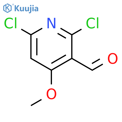 2,6-DICHLORO-4-METHOXYPYRIDINE-3-CARBALDEHYDE structure