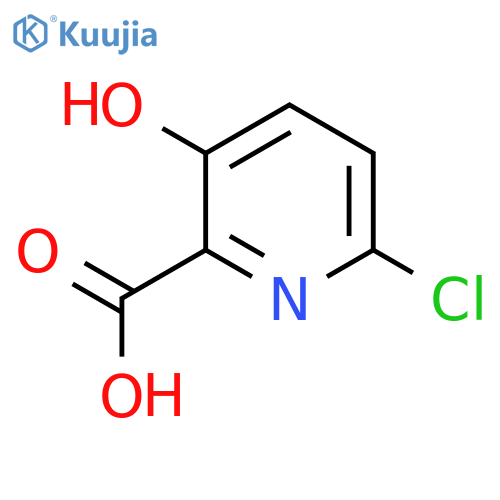 6-Chloro-3-hydroxypicolinic acid structure
