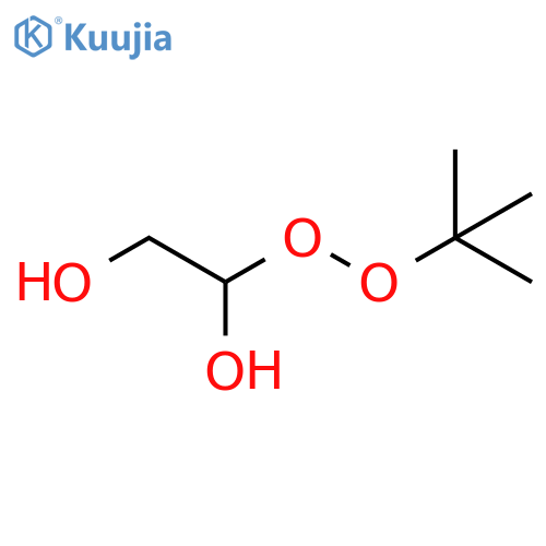 1,2-ethanediol, 1-[(1,1-dimethylethyl)dioxy]- structure