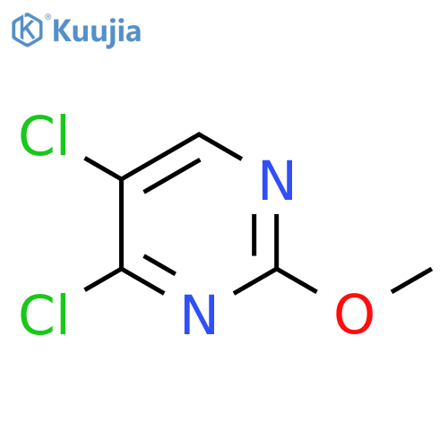 4,5-dichloro-2-methoxypyrimidine structure