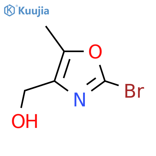 (2-Bromo-5-methyl-oxazol-4-yl)-methanol structure