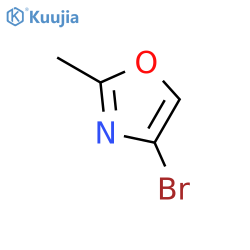 4-Bromo-2-methyloxazole structure