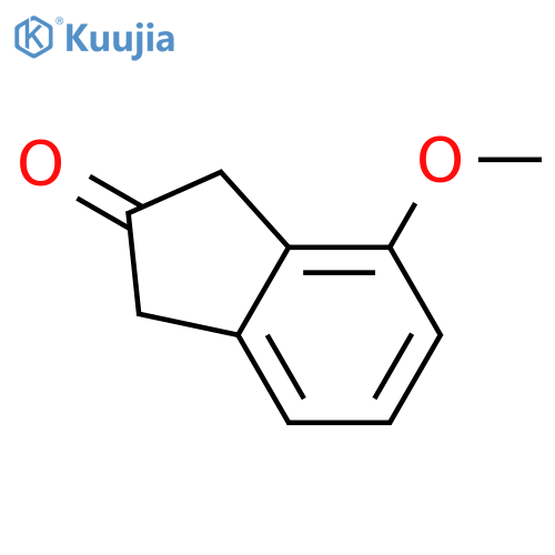 4-methoxy-2,3-dihydro-1H-inden-2-one structure