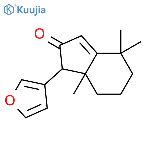 (1S,7aR)-1-(furan-3-yl)-4,4,7a-trimethyl-1,4,5,6,7,7a-hexahydro-2H-inden-2-one structure