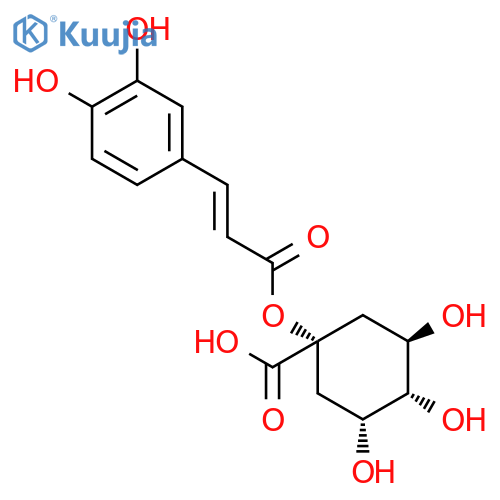1-Caffeoylquinic acid structure