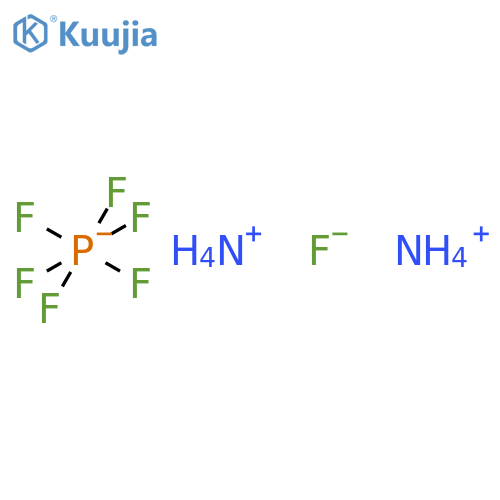 AMMONIUM HEXAFLUOROPHOSPHATE FLUORIDE structure