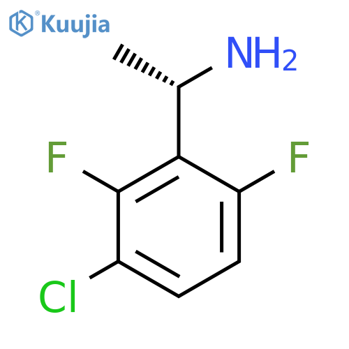 (1S)-1-(3-chloro-2,6-difluorophenyl)ethan-1-amine structure
