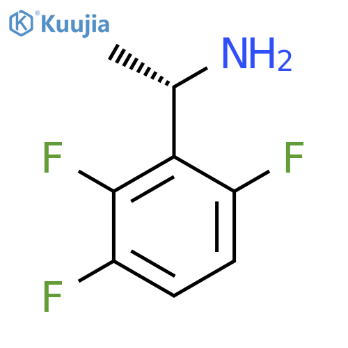 (1S)-1-(2,3,6-trifluorophenyl)ethan-1-amine structure