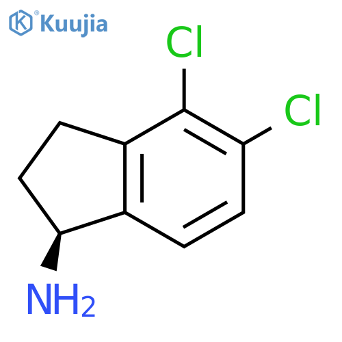 (1S)-4,5-DICHLOROINDANYLAMINE structure