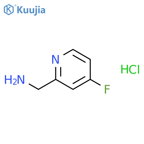 (4-Fluoropyridin-2-yl)methanamine hydrochloride structure