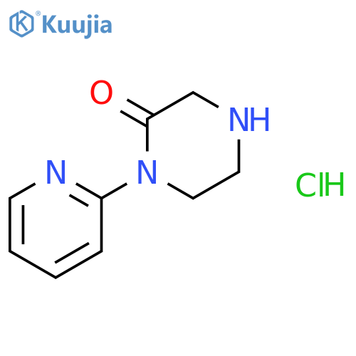 1-(pyridin-2-yl)piperazin-2-one dihydrochloride structure