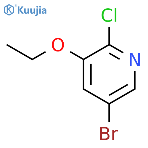 5-Bromo-2-chloro-3-ethoxypyridine structure