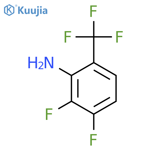 2,3-Difluoro-6-trifluoromethylaniline structure