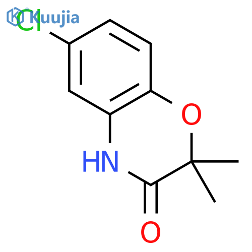 6-Chloro-2,2-dimethyl-2H-benzob1,4oxazin-3(4h)-one structure
