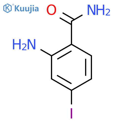 2-Amino-4-iodobenzamide structure
