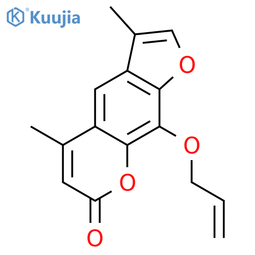 8-Allyloxy-4,9-dimethyl Psoralen structure