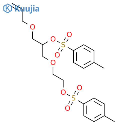 2-Propanol,1-[2-[[(4-methylphenyl)sulfonyl]oxy]ethoxy]-3-(2-propen-1-yloxy)-, 2-(4-methylbenzenesulfonate) structure