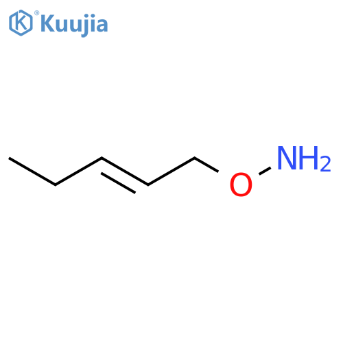 O-(pent-2-en-1-yl)hydroxylamine structure