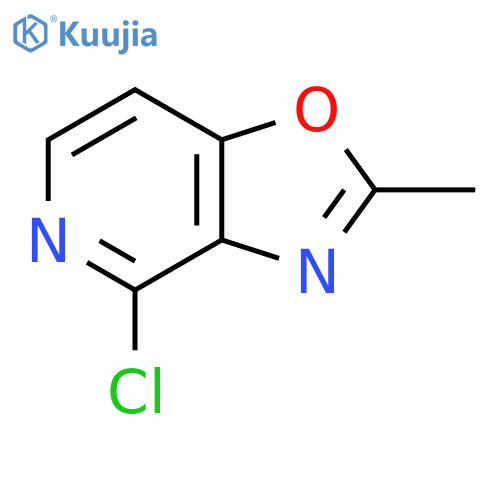 4-Chloro-2-methyloxazolo[4,5-c]pyridine structure