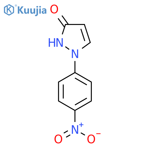 1-(4-nitrophenyl)-1H-pyrazole-3-ol structure