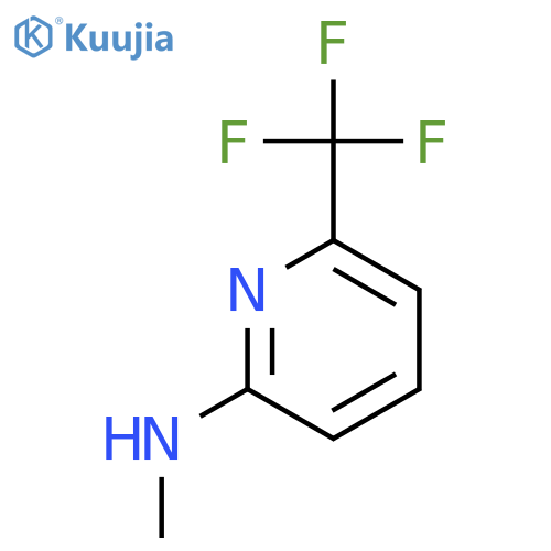 N-Methyl-6-(trifluoromethyl)pyridin-2-amine structure