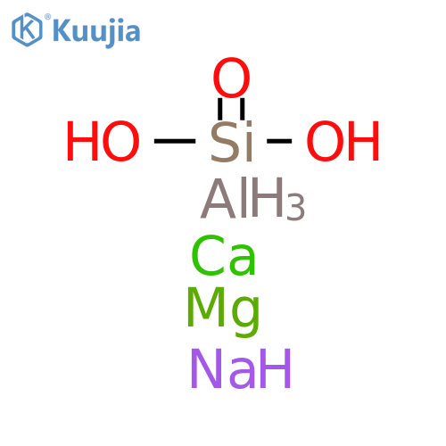 Tuxtlite(AlCaMgNa(SiO3)4) (9CI) structure