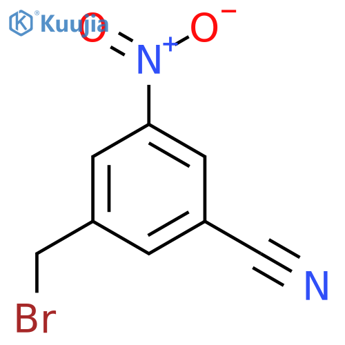3-(Bromomethyl)-5-nitrobenzonitrile structure