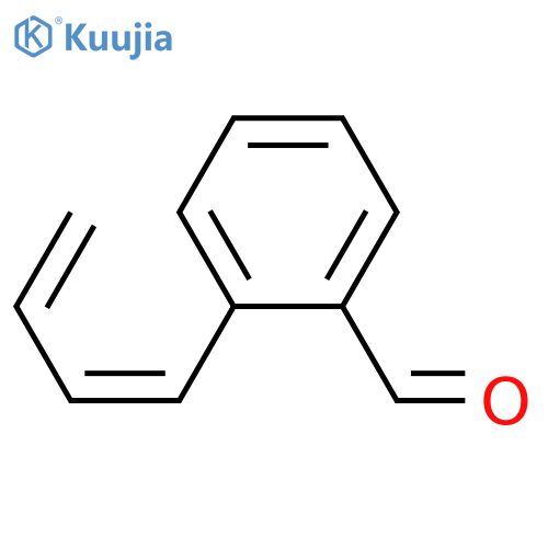 Benzaldehyde,2-(1,3-butadienyl)-, (Z)- (9CI) structure