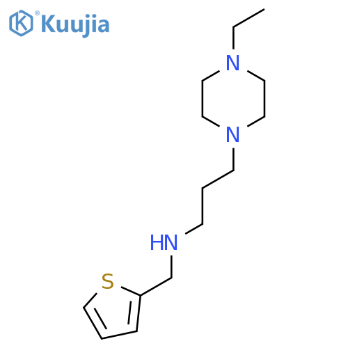 [3-(4-Ethylpiperazin-1-yl)propyl](2-thienylmethyl)amine structure