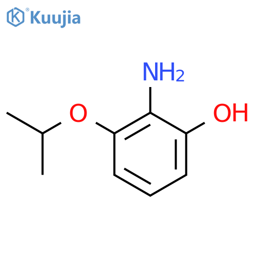 2-Amino-3-(propan-2-yloxy)phenol structure