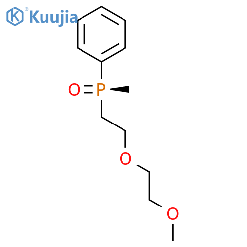 Phosphine oxide, [2-(2-methoxyethoxy)ethyl]methylphenyl-, (S)- structure