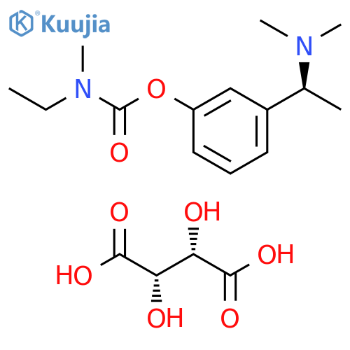 Rivastigmine D-Tartrate structure