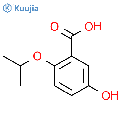 5-Hydroxy-2-isopropoxybenzoic acid structure