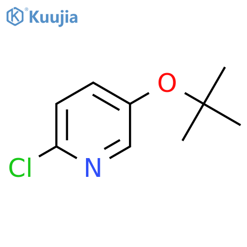5-tert-butoxy-2-chloro-pyridine structure