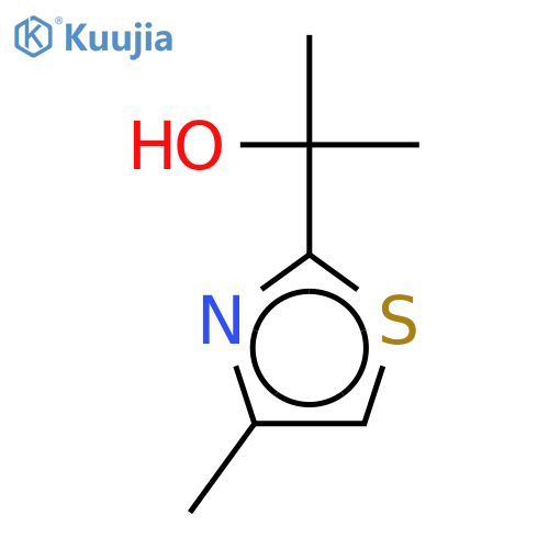 2-(4-Methylthiazol-2-yl)propan-2-ol structure