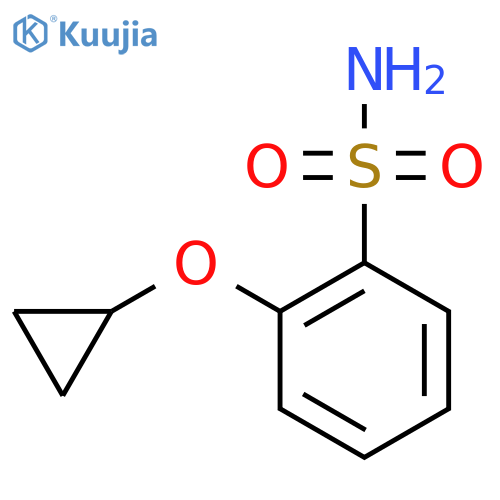 2-Cyclopropoxybenzenesulfonamide structure