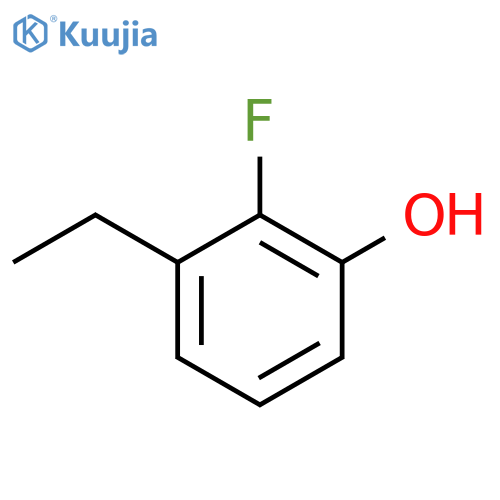 3-ethyl-2-fluorophenol structure