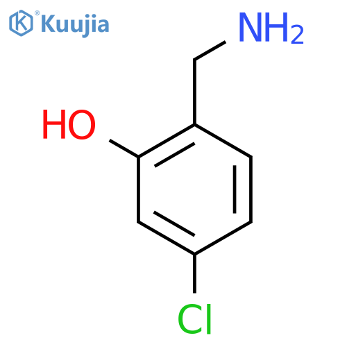 2-(Aminomethyl)-5-chlorophenol structure