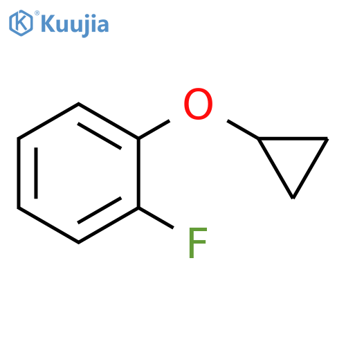 1-Cyclopropoxy-2-fluoro-benzene structure
