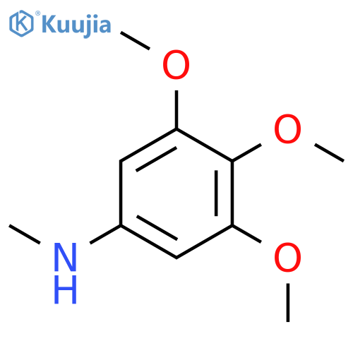 3,4,5-Trimethoxy-N-methylaniline structure