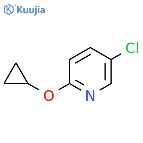 5-Chloro-2-cyclopropoxypyridine structure